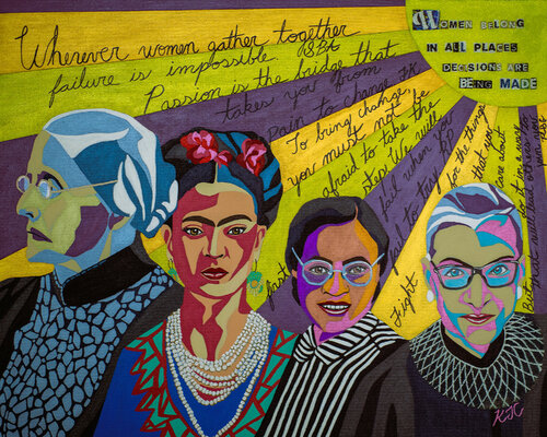 Voices di Karen Coates, Pittura in vendita su Singulart