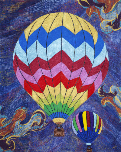 Come Fly Away von Karen Coates, Malerei kaufen auf Singulart