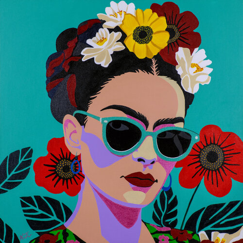 Malibu Frida di Karen Coates, Pittura in vendita su Singulart