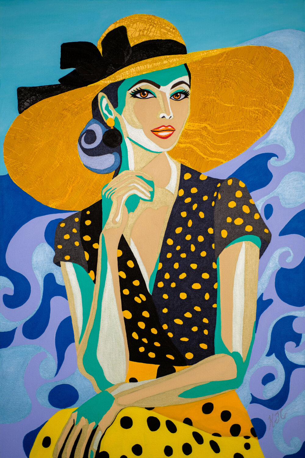 Spring Along The Riviera Karen Coates