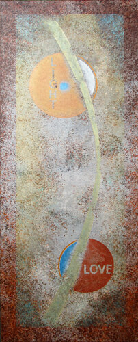 Meditation 6 van Jörg "Yogi" Schäfer, Schilderij te koop op Singulart