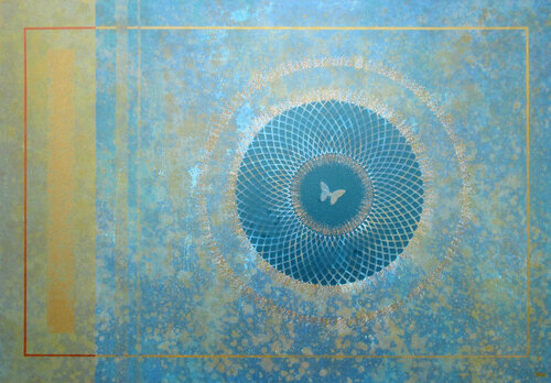 Sound of Silence 1 van Jörg "Yogi" Schäfer, Schilderij te koop op Singulart