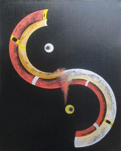 Licht &  Klang 2 di Jörg "Yogi" Schäfer, Pittura in vendita su Singulart