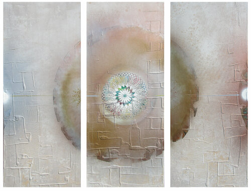 3D - Triptychon by Jörg "Yogi" Schäfer, Painting for Sale on Singulart