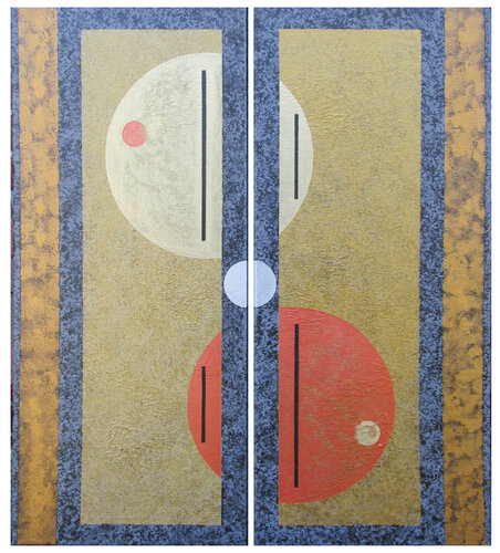 Klangpforten 3 + 4 / Diptychon Jörg "Yogi" Schäfer