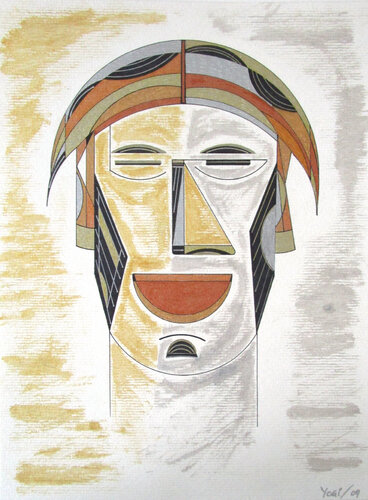 Faces 3 von Jörg "Yogi" Schäfer, Werk auf Papier kaufen auf Singulart