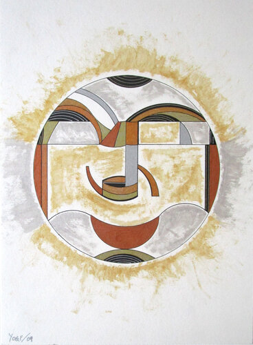 Faces 4 von Jörg "Yogi" Schäfer, Werk auf Papier kaufen auf Singulart