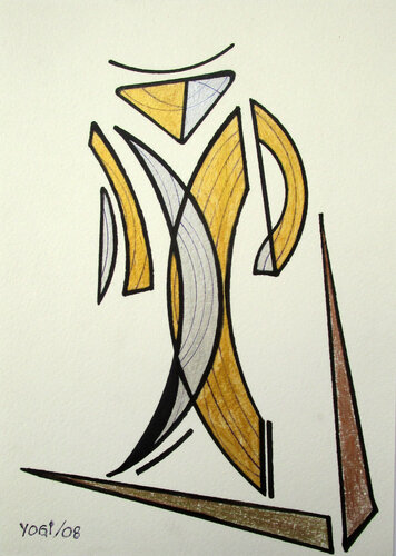 Formen 1 van Jörg "Yogi" Schäfer, Werk op papier te koop op Singulart