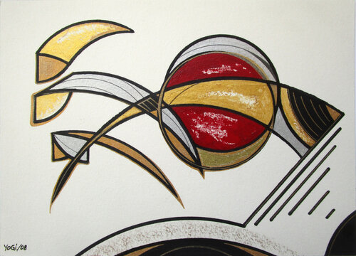 Formen 2 by Jörg "Yogi" Schäfer, Work on Paper for Sale on Singulart