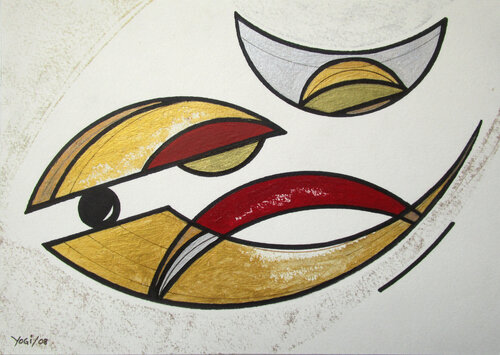 Formen 7 von Jörg "Yogi" Schäfer, Werk auf Papier kaufen auf Singulart