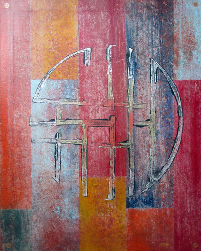 Signs 9 van Jörg "Yogi" Schäfer, Schilderij te koop op Singulart