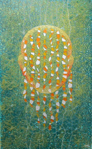 Matrix des Bewusstseins 5 by Jörg "Yogi" Schäfer, Painting for Sale on Singulart