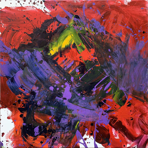 Flower van Romana Jelínková, Schilderij te koop op Singulart