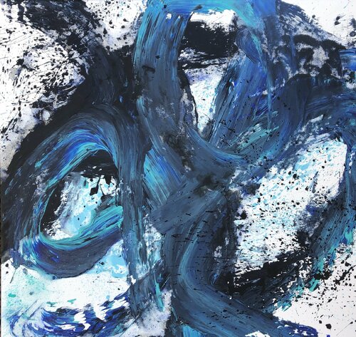 As for this Moment par Romana Jelínková, Peinture en vente sur Singulart