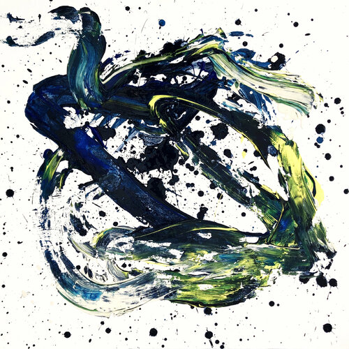 Suddenly I Heard Music von Romana Jelínková, Malerei kaufen auf Singulart