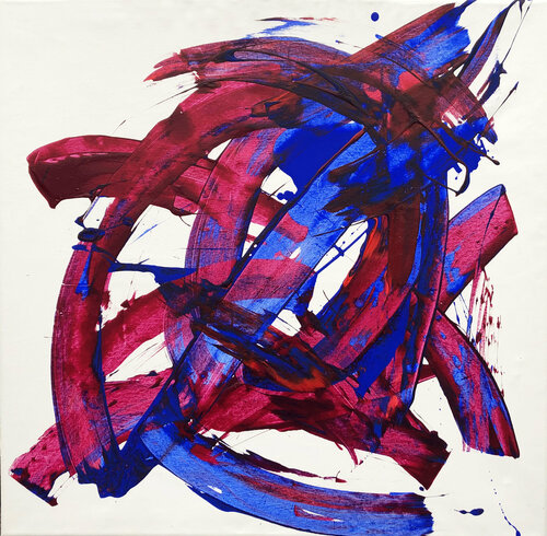 Moment in Violet and Blue Romana Jelínková