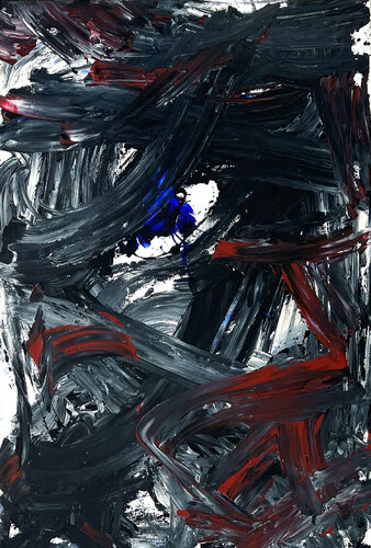 Brainstorming in my Head par Romana Jelínková, Peinture en vente sur Singulart