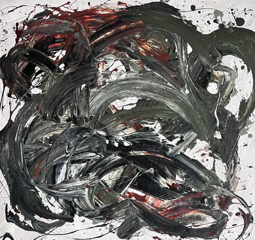 Drum Solo de Romana Jelínková, Pintura a la venta en Singulart