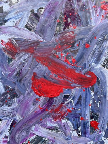 Flirt par Romana Jelínková, Peinture en vente sur Singulart