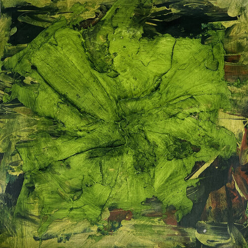 Water Plant I von Romana Jelínková, Malerei kaufen auf Singulart