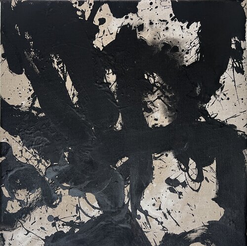 Ultimacy of Black No. 2 van Romana Jelínková, Schilderij te koop op Singulart