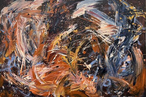 Genesis of Thought de Romana Jelínková, Pintura a la venta en Singulart