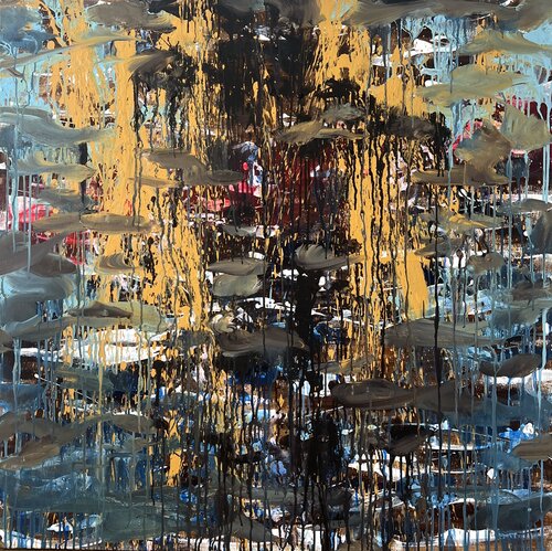 Morning by the River by Romana Jelínková, Painting for Sale on Singulart