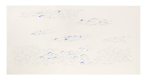 Sea Landscape Series 02, Digigraphies Grand format 100×200 cm, édition limitée 30 exemplaires by Paul Jeanteur, Work on Paper for Sale on Singulart