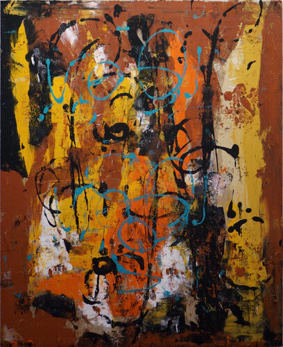 Colores Nro 22135 by Mota Montero, Painting for Sale on Singulart