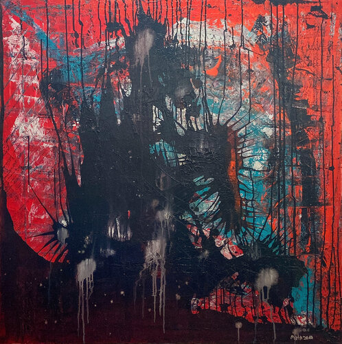 Night Monster Nro 004 di Mota Montero, Pittura in vendita su Singulart