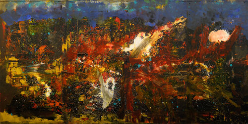 Darkcity von Mota Montero, Malerei kaufen auf Singulart