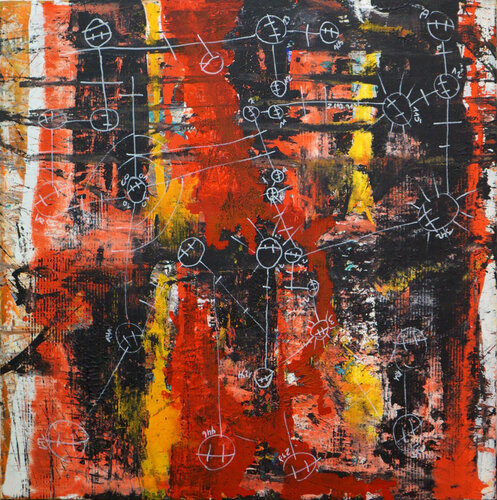 Nro 04081 by Mota Montero, Painting for Sale on Singulart
