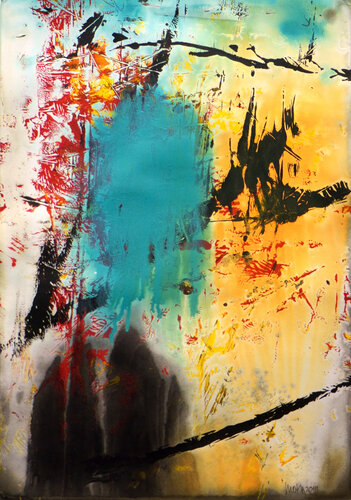 Fall Nro 001 by Mota Montero, 회화 for Sale on Singulart