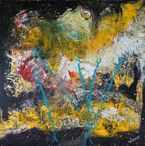 Night Sky on LSD von Mota Montero, Malerei kaufen auf Singulart