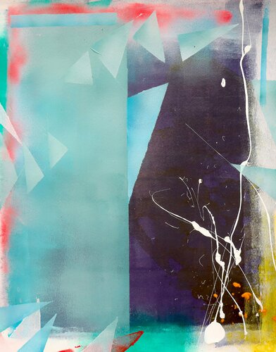 Better off alone 02 by POOVI ART, Work on Paper for Sale on Singulart