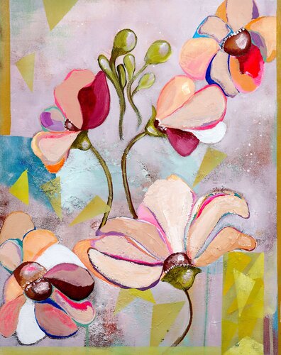 My Garden- Eden von POOVI ART, Malerei kaufen auf Singulart