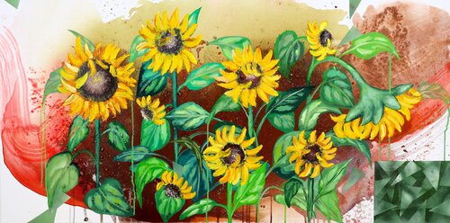 Facing the sun POOVI ART
