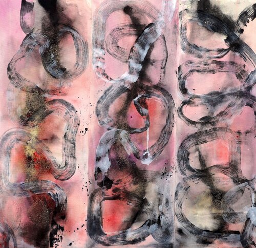 I believe in pink POOVI ART