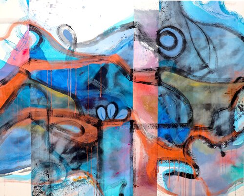 Do it anyway by POOVI ART, 회화 for Sale on Singulart
