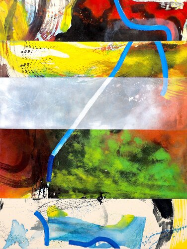 Emotion and conflict di POOVI ART, Pittura in vendita su Singulart