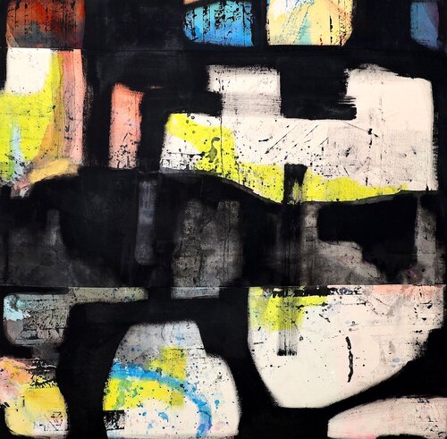 Minimal Forms 02 von POOVI ART, Malerei kaufen auf Singulart