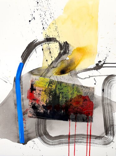 Believe and act 01 van POOVI ART, Schilderij te koop op Singulart