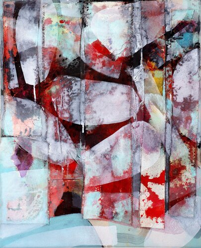 Silent Echos van POOVI ART, Schilderij te koop op Singulart