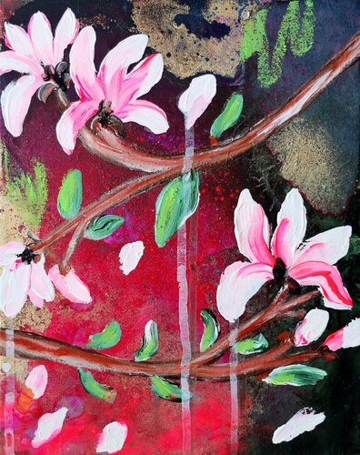 Scars to your beautiful 01 di POOVI ART, Pittura in vendita su Singulart