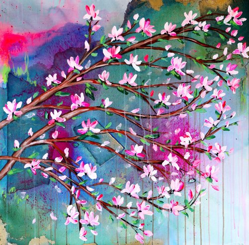 Scars to your beautiful 03 by POOVI ART, 회화 for Sale on Singulart