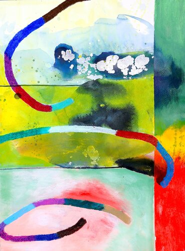 Trying not to disappear di POOVI ART, Pittura in vendita su Singulart