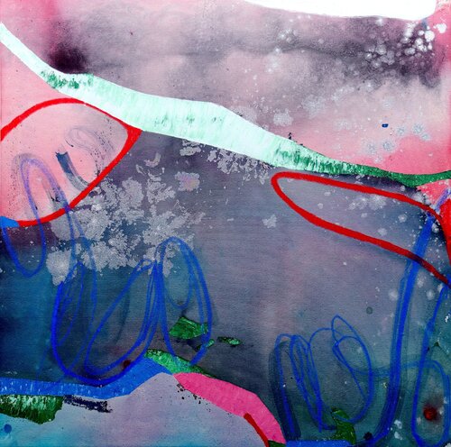 Help by nothing, still holding on POOVI ART