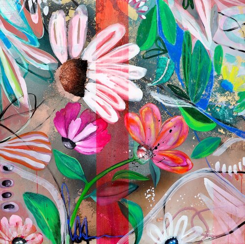 Hope grows here by POOVI ART, 회화 for Sale on Singulart