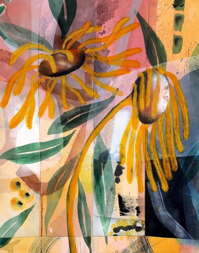 Whispers of sunlight von POOVI ART, Malerei kaufen auf Singulart