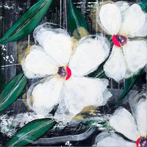Luminous Bloom di POOVI ART, Pittura in vendita su Singulart